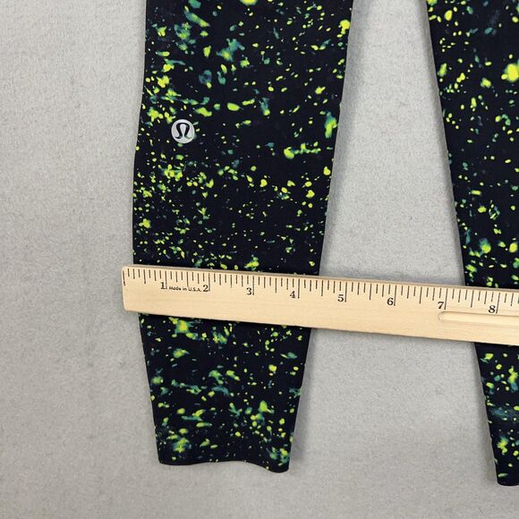 Lululemon Leggings Womens 2 Base Sparks Fly Pace High Rise Running Yoga Gym - Picture 12 of 16